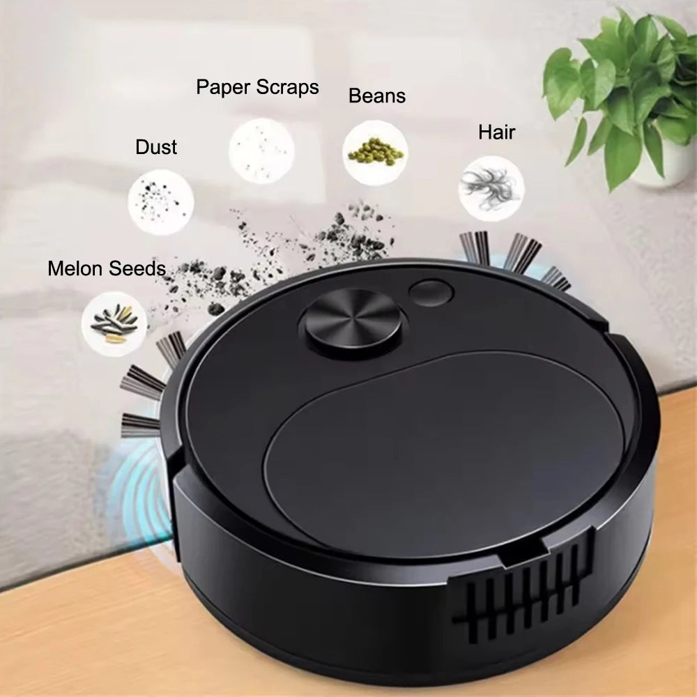 Robot Vacuum Cleaner Suction Vibrating Mopping Intelligent Robotic Control Smart Home Appliance Household Cleaning Tools